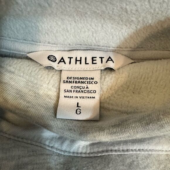 Athleta Cozy Karma Twist Neck Sweatshirt - Picture 7 of 11